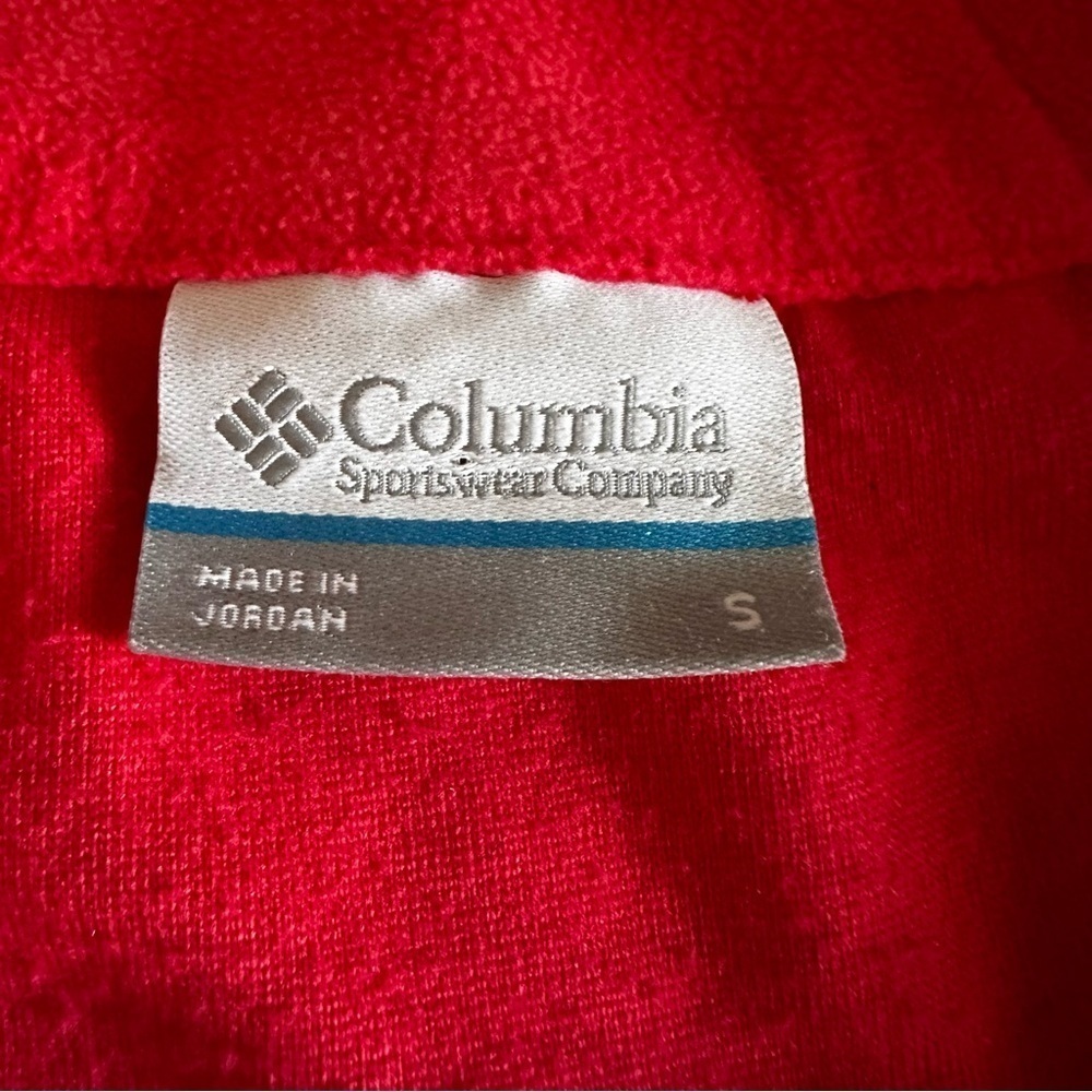Women’s Columbia Fleece Half Zip Sweater Small EUC - Picture 4 of 10